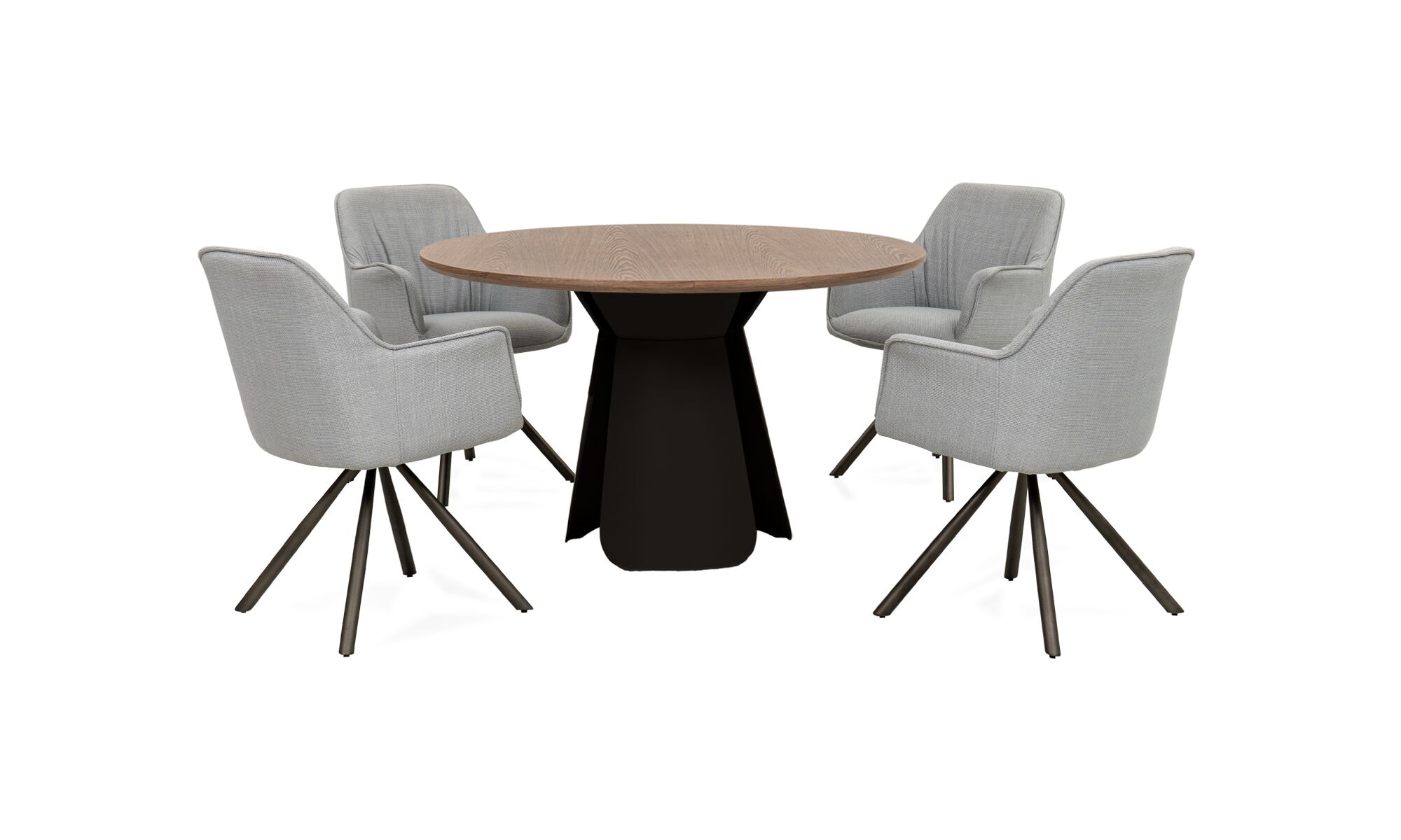 mesa_comedor_bilbao120_sillas_sendai_base_bilbao_negro.