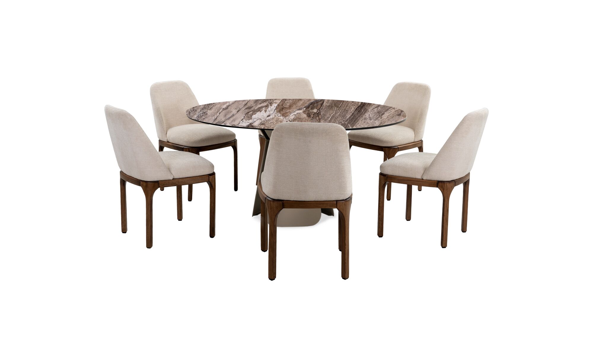 mesa_comedor_bilbao_sinterizada_brown_150_6_sillas_lisboa