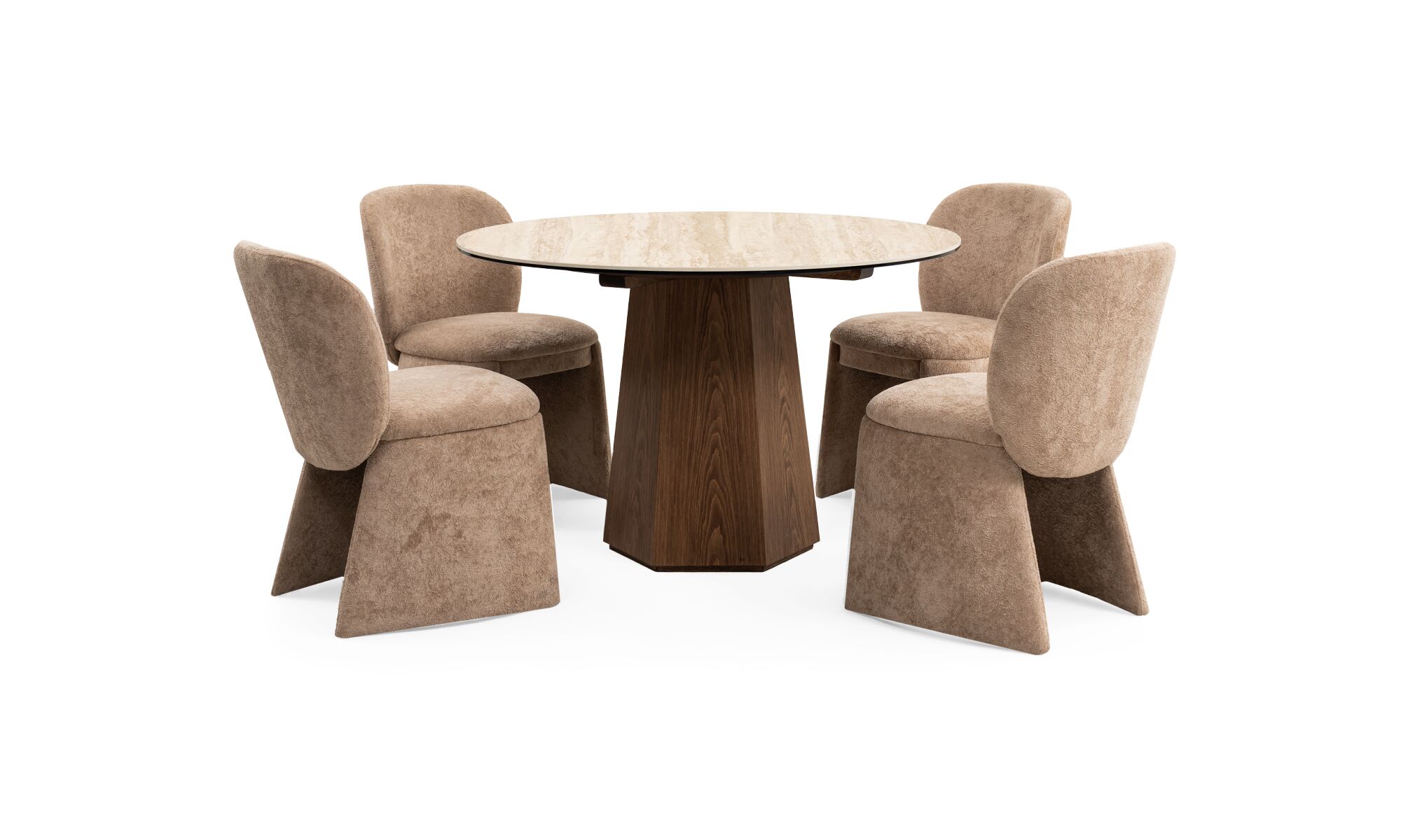 mesa_comedor_milano_sint_travertino_4sillas_loai_trescuartos