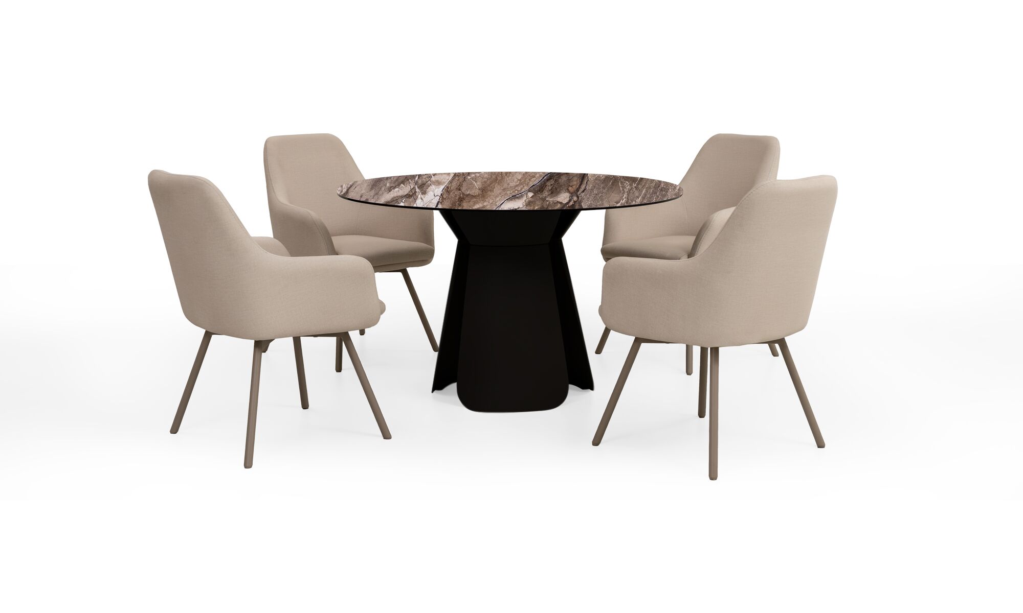 mesa_comedor_bilbao_sinterizada_brown_base_bilbao_negra