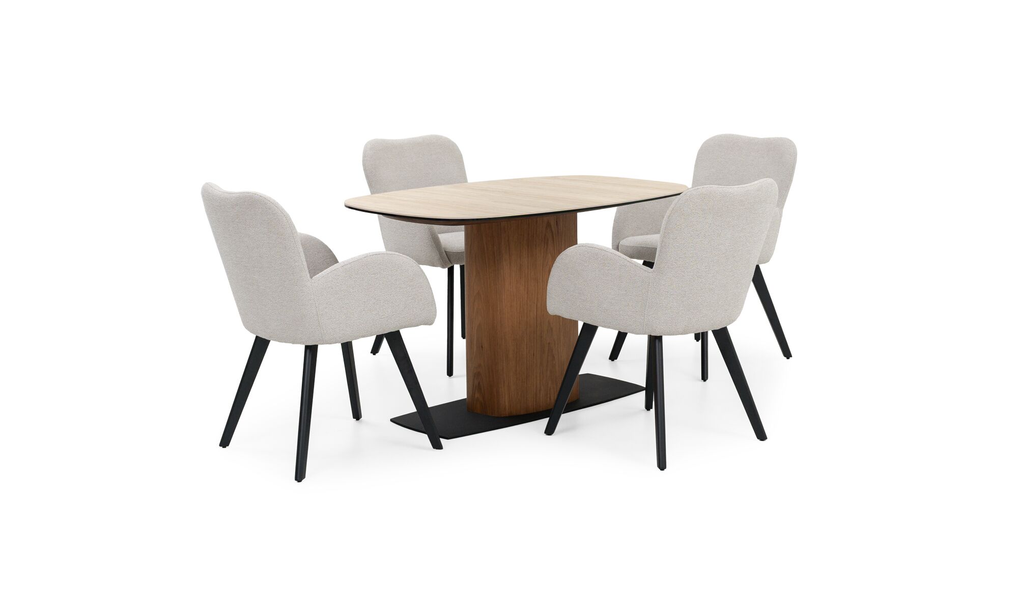 mesa_comedor_niza_sinterizado_traventino_4sillas _modena_trescuartos