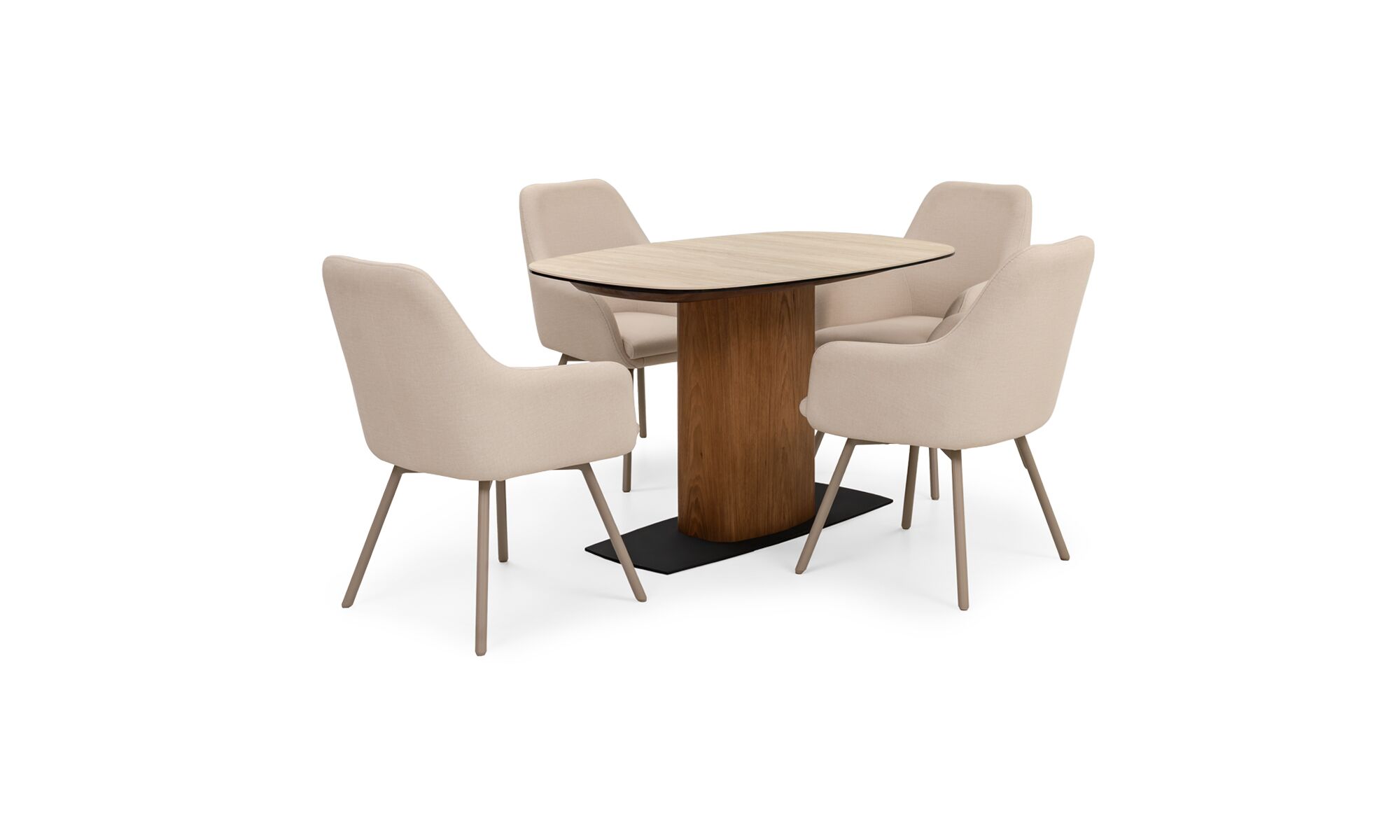 mesa_comedor_niza_sinterizado_traventino_4sillas _turin_trescuartos