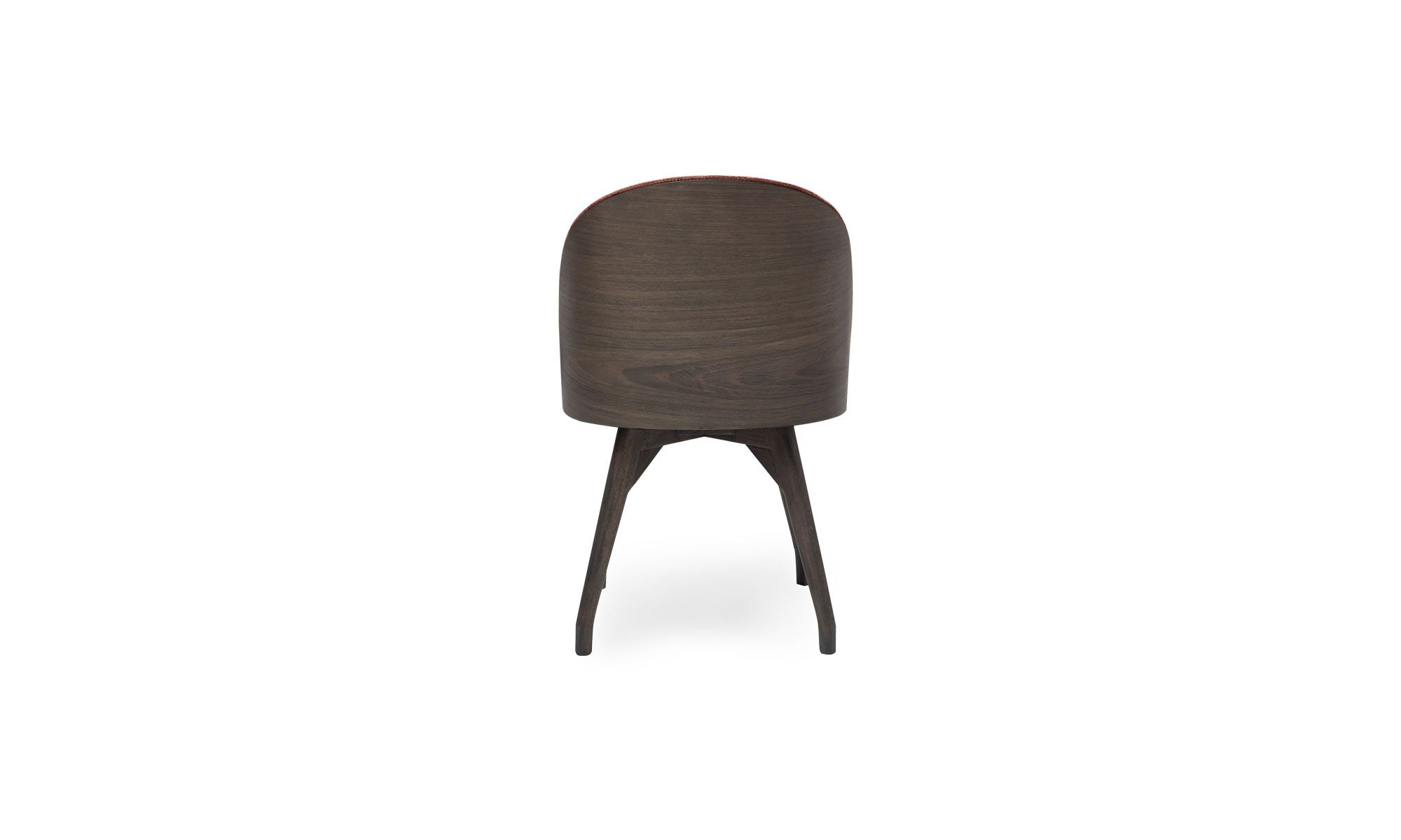 trasera EROS TAP Silla Comedor Eros Tap de la marca Aristas vista posterior. Presenta un diseño contemporáneo con un asiento acolchado y patas delgadas estilizadas que aportan ligereza y estabilidad.