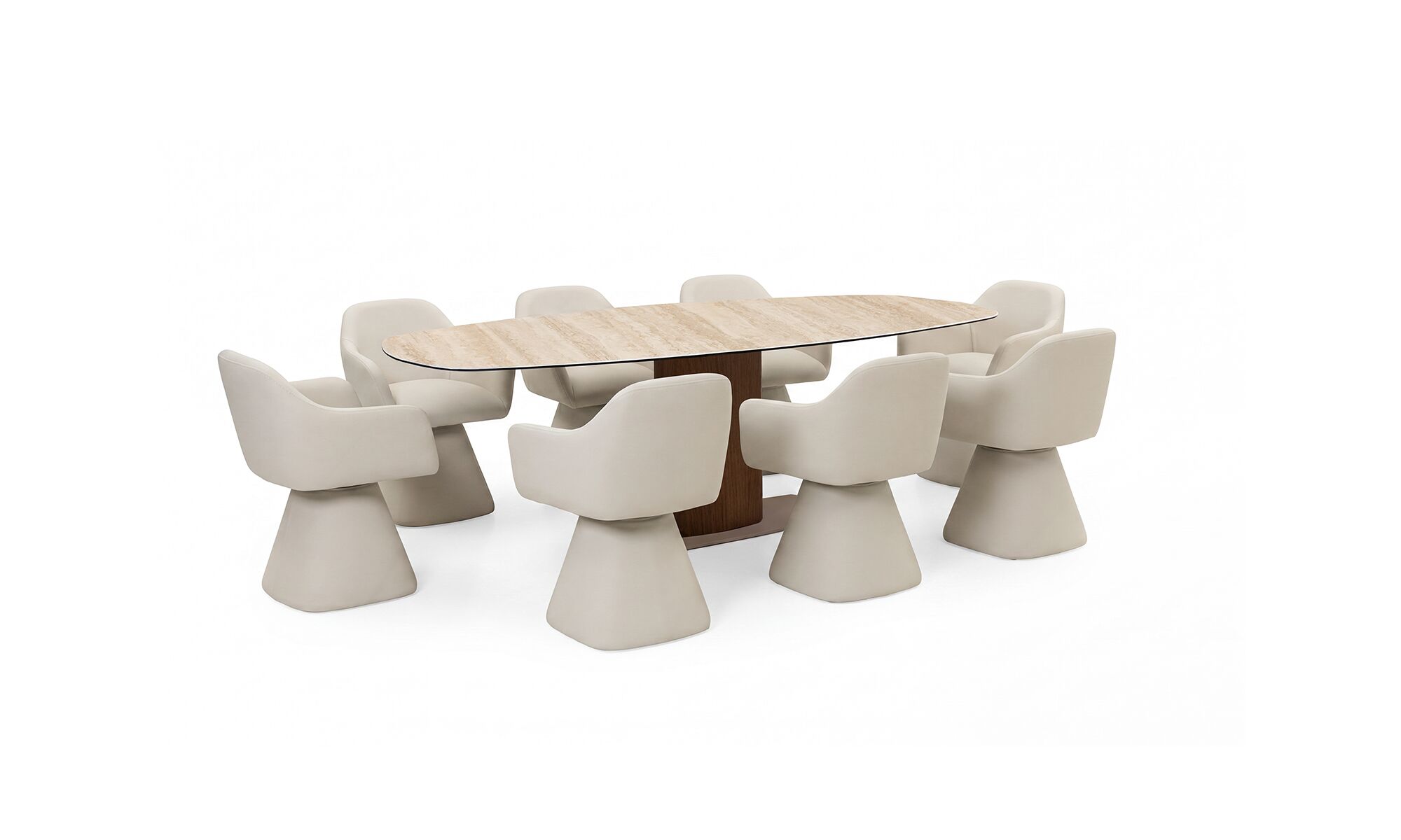 Mesa_comedor_niza_travertino_8sillas_amarai_legato_crudo_trescuartos
