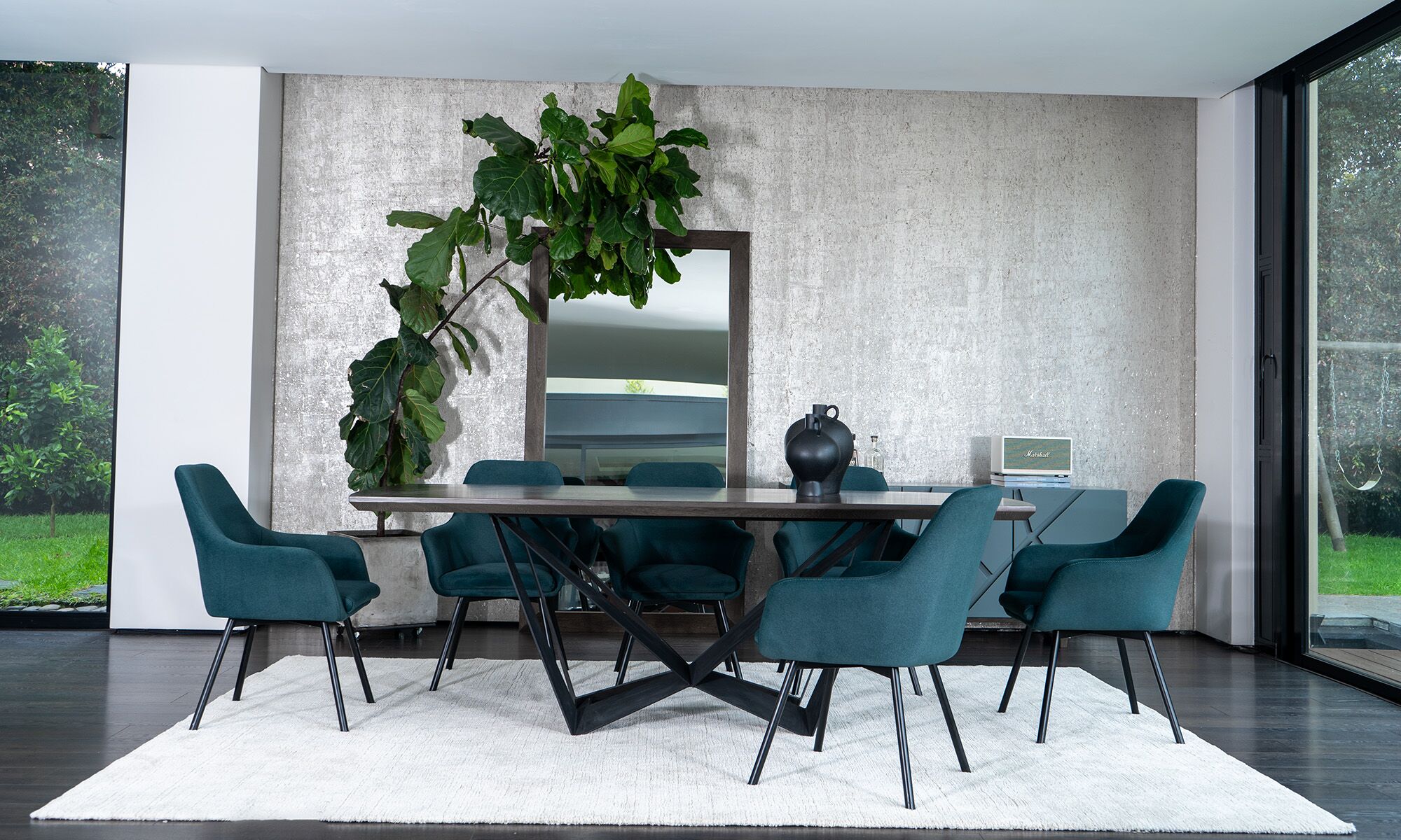 Mesa Comedor Versalles + 8 Sillas Turin P_N_1