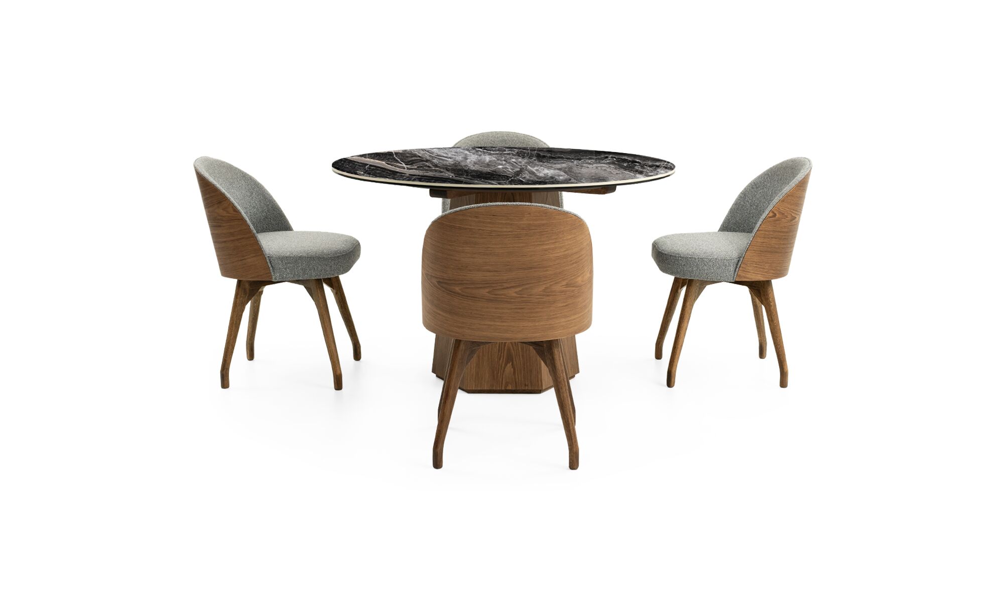 mesa_comedor_milano_sinterizado_darkgrey_4sillas_eros tap_frente