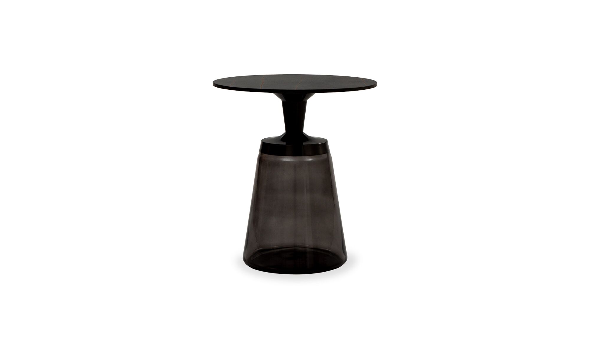 MESA AUXILIAR BOSTON CINTERIZADO NEGRO