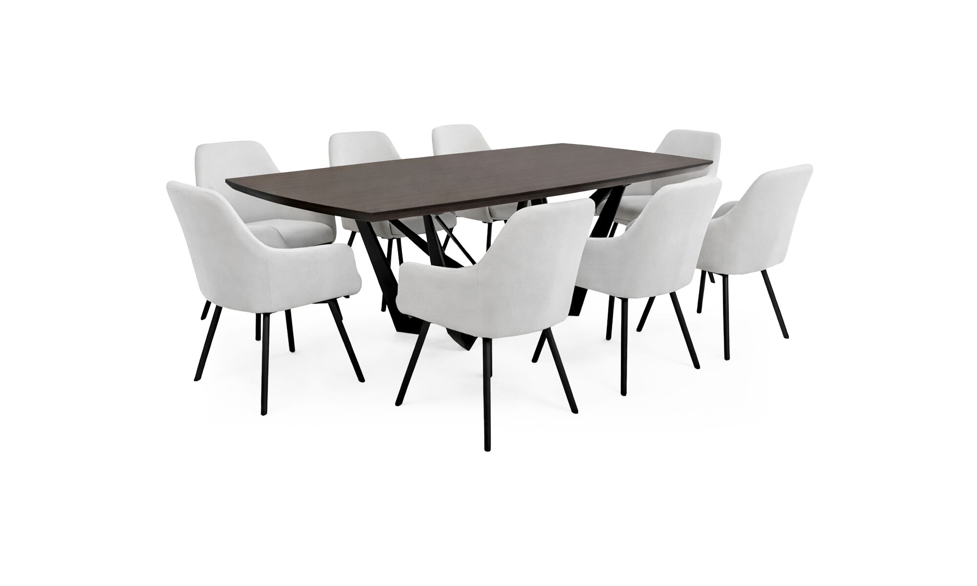 mesa_comedor_versalles_8sillas_turin_gris_frente_trescuartos