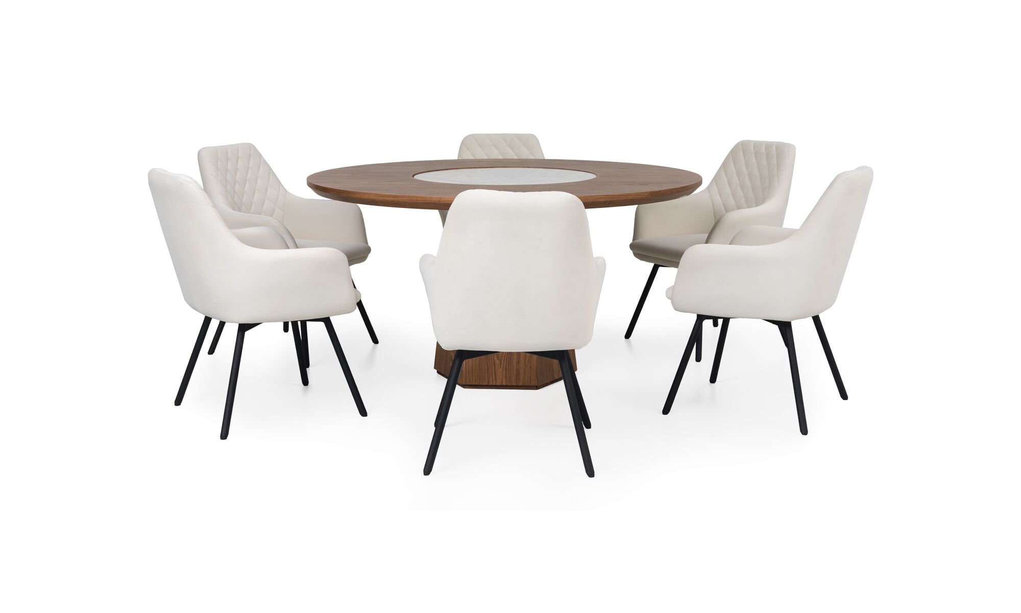 mesa_comedor_milano_giratoria_6_sillas_turin_frente