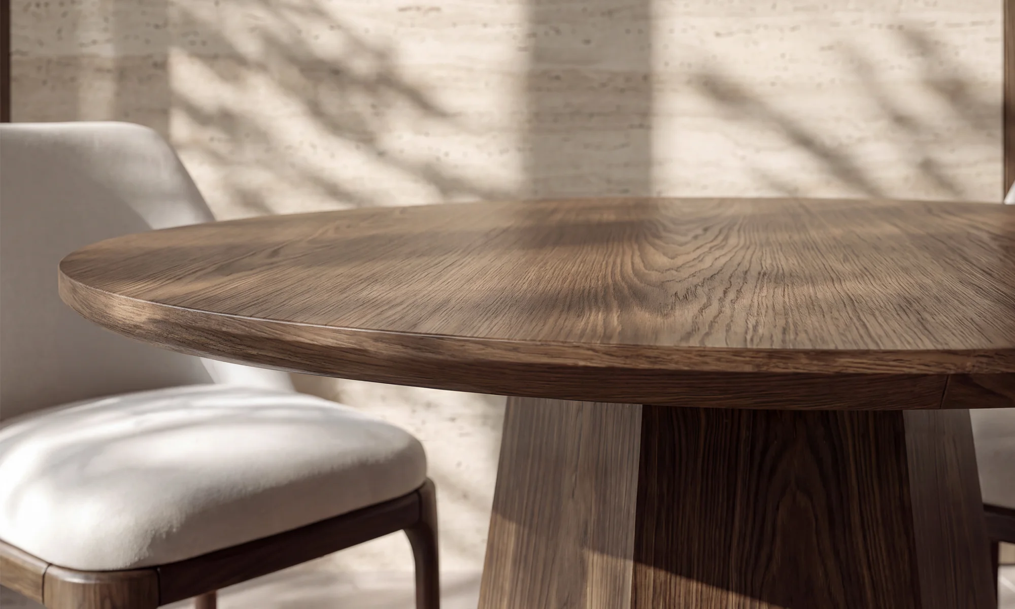 Mesa Comedor Milano Redonda + 4 Sillas Lisboa - 03