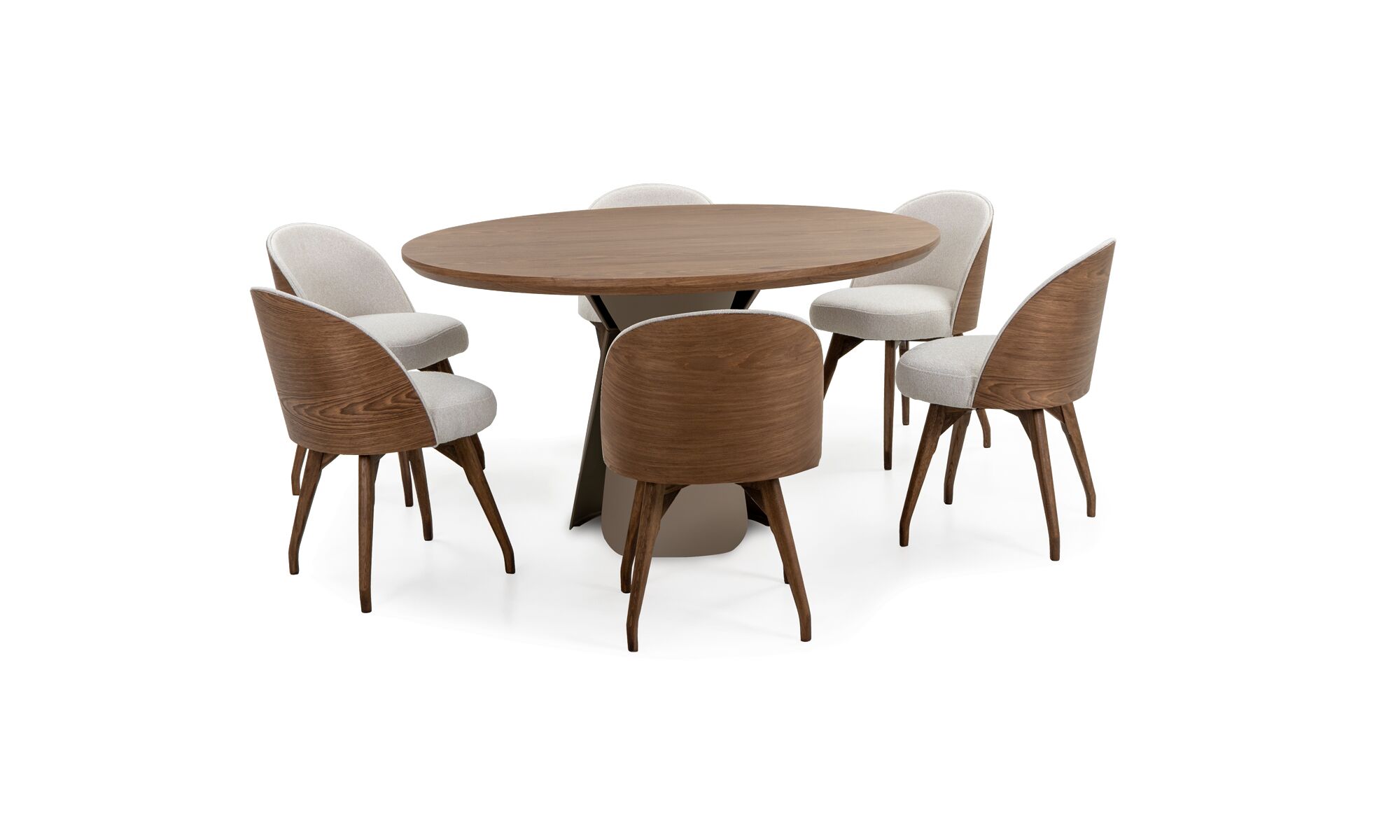 Mesa_comedor_milano_150_base bilbao_6_sillas_eros