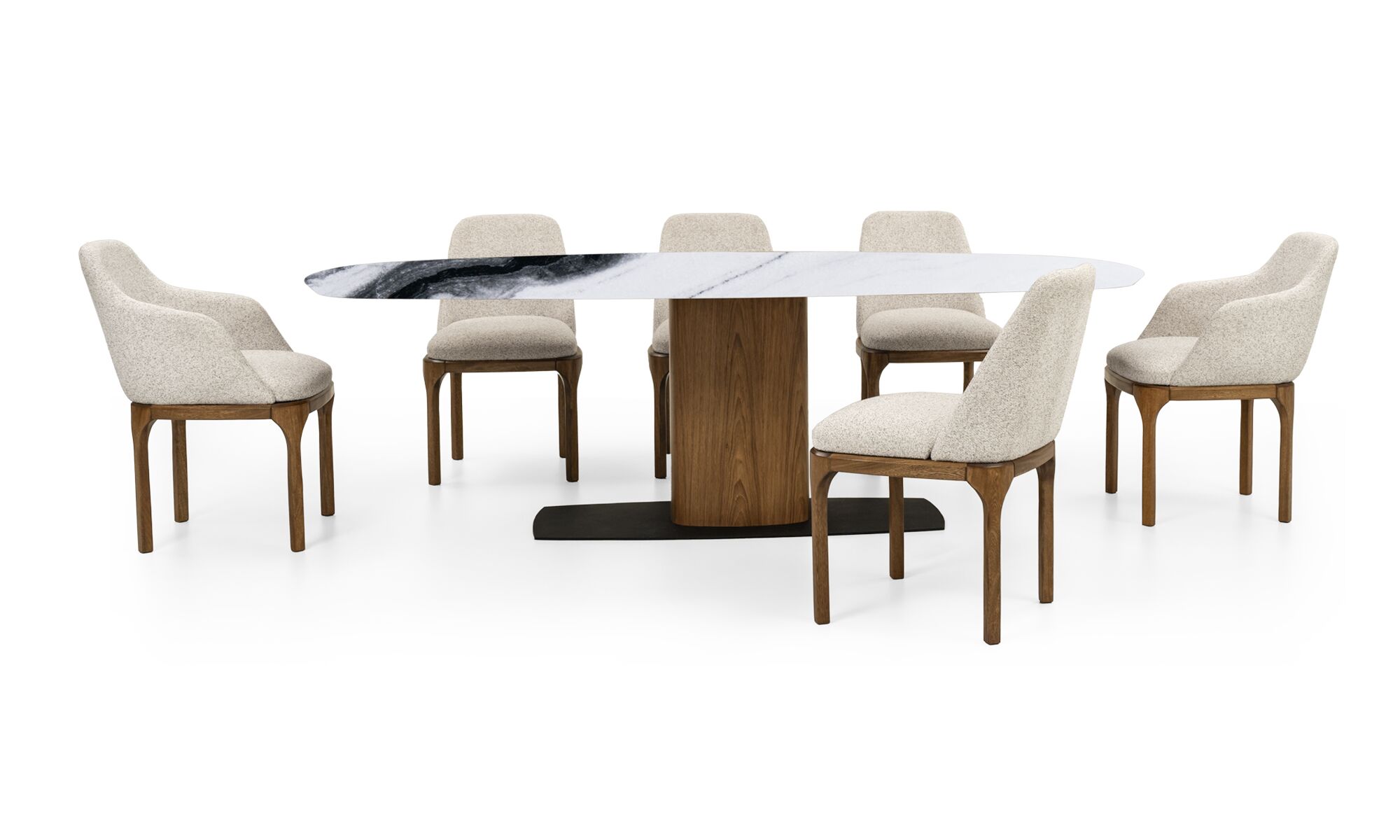 mesa_comedor_niza_sinterizada_panda_frente_8_sillas_lisboa