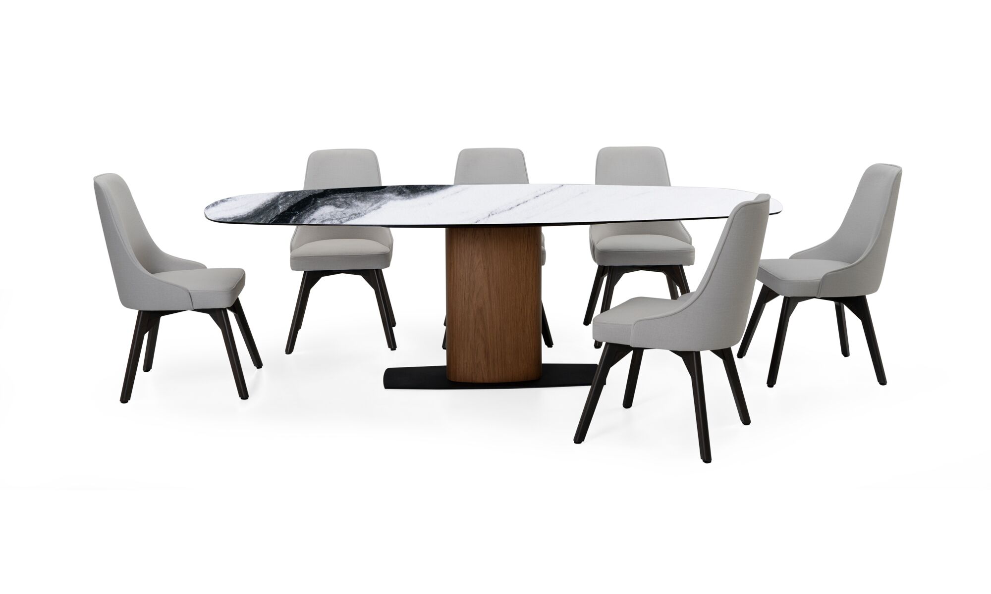 mesa_comedor_niza_sinterizada_panda_frente_8_sillas_vela